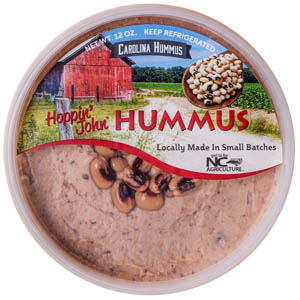 Carolina black eyed pea hummus