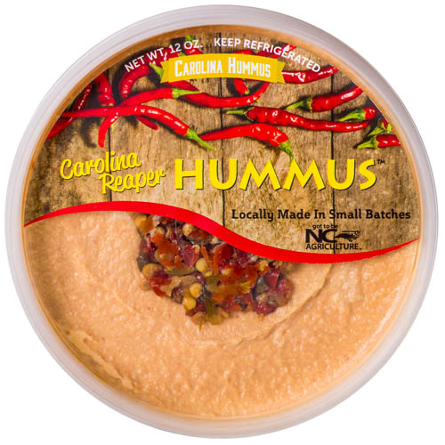 Carolina Reaper Hummus spicy